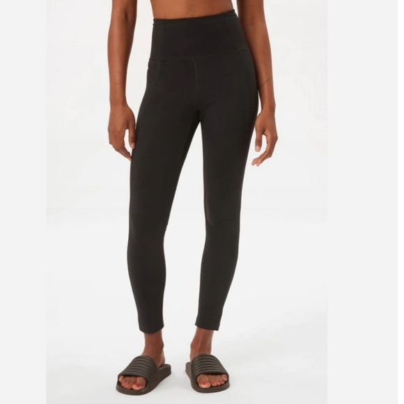 Girlfriend Collective compressive Black High rise 7/8 Leggings NWT XXL gym - Picture 1 of 2